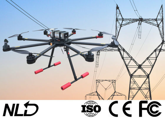 DJI NAZA V2 8 Rotors Aerial Inspection Drone For String Pilot Rope
